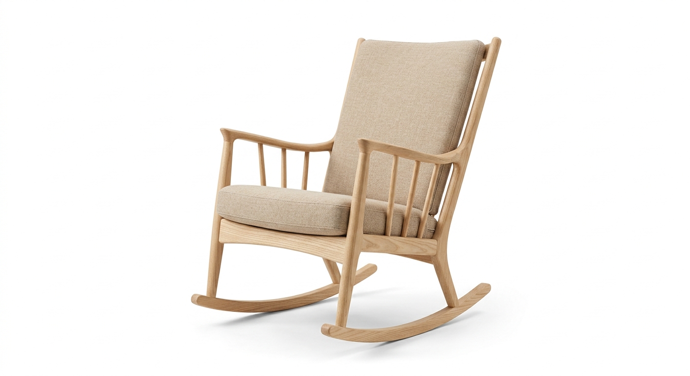 Scandinavian rocking chair