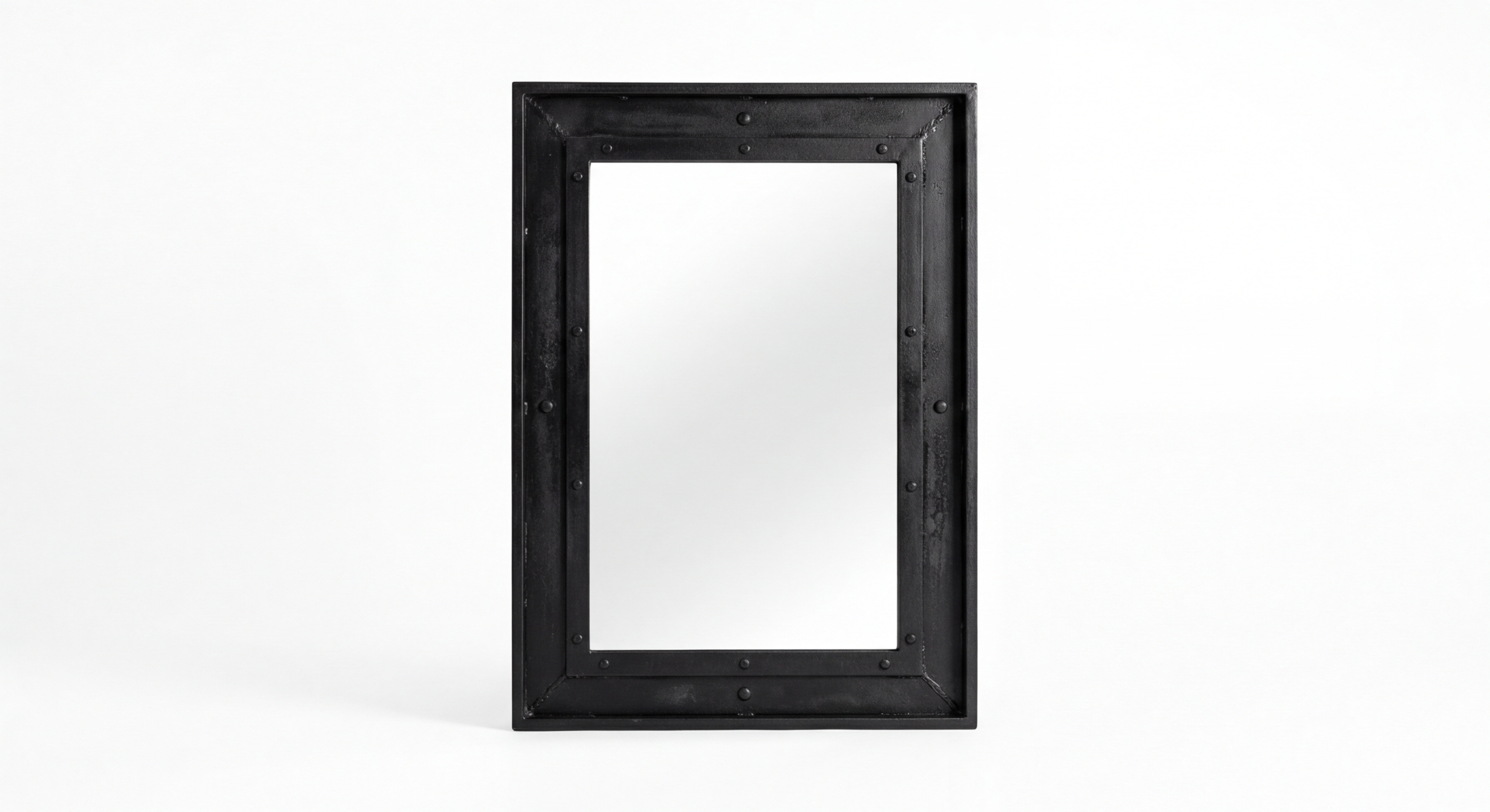 Industrial black metal object