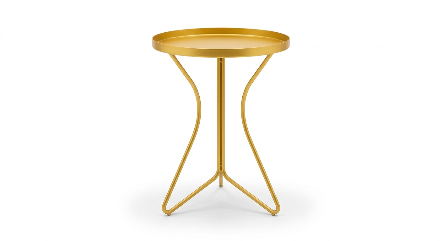 Modern yellow side table