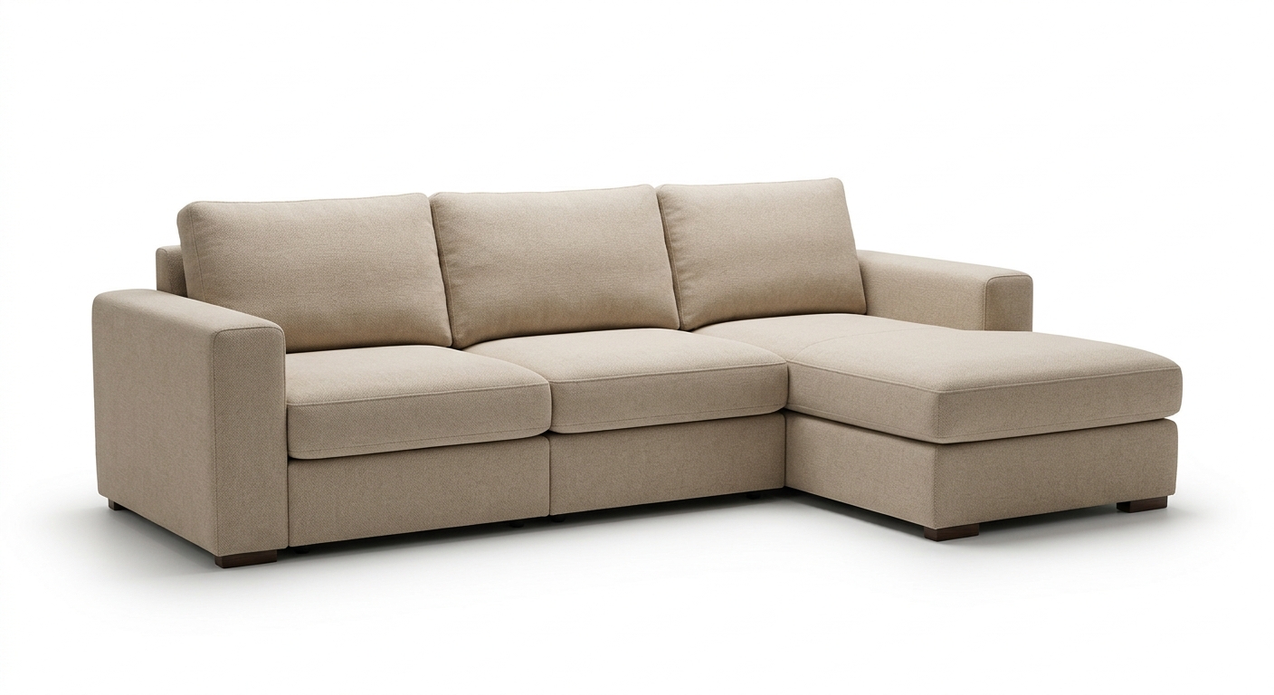 Modern modular corner sofa