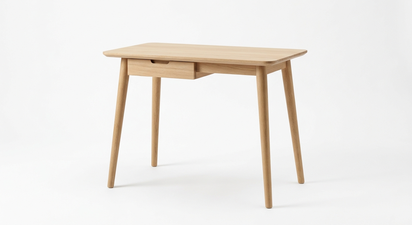 Scandinavian wooden side table